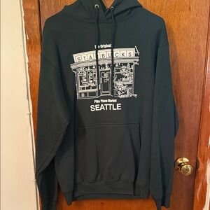 Seattle Graphic Hoodie - Dark Green